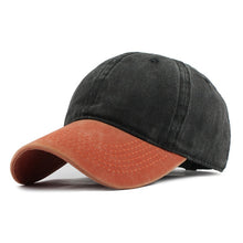 Load image into Gallery viewer, Mixed colors Washed Denim Baseball Cap