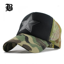 Load image into Gallery viewer, Camouflage Mesh Baseball Cap