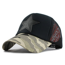 Load image into Gallery viewer, Camouflage Mesh Baseball Cap