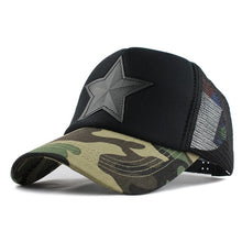 Load image into Gallery viewer, Camouflage Mesh Baseball Cap