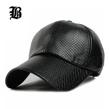 Load image into Gallery viewer, Cool!new fashion PU black Baseball Cap