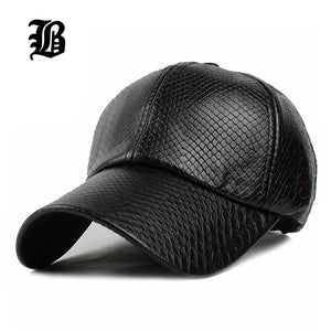 Cool!new fashion PU black Baseball Cap