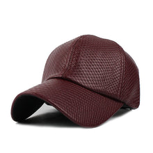 Load image into Gallery viewer, Cool!new fashion PU black Baseball Cap