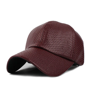 Cool!new fashion PU black Baseball Cap