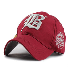 Load image into Gallery viewer, Letter Fashion Baseball Fitted Cap