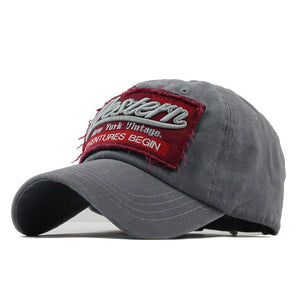 Summer Baseball Embroidery Cap