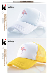 Summer Baseball Cap Flamingo