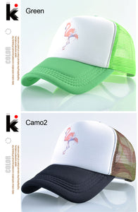 Summer Baseball Cap Flamingo