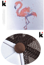 Load image into Gallery viewer, Summer Baseball Cap Flamingo