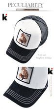 Load image into Gallery viewer, Fox Embroidery Patch Baseball Cap