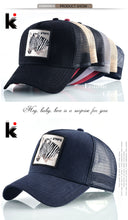 Load image into Gallery viewer, High Quality Zebra Embroidery Baseball Cap