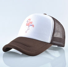 Load image into Gallery viewer, Summer Baseball Cap Flamingo