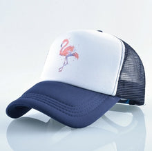 Load image into Gallery viewer, Summer Baseball Cap Flamingo