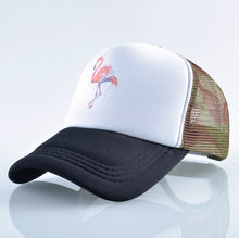 Load image into Gallery viewer, Summer Baseball Cap Flamingo