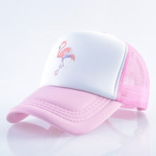 Load image into Gallery viewer, Summer Baseball Cap Flamingo