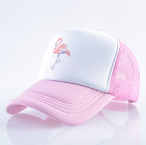 Summer Baseball Cap Flamingo