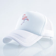 Load image into Gallery viewer, Summer Baseball Cap Flamingo