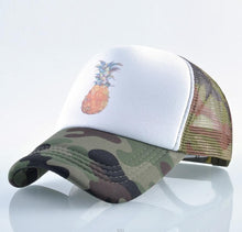 Load image into Gallery viewer, Summer Baseball Cap Pineapple Print