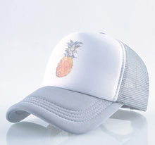 Load image into Gallery viewer, Summer Baseball Cap Pineapple Print