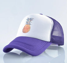 Load image into Gallery viewer, Summer Baseball Cap Pineapple Print