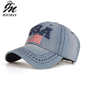 Baseball Cap USA flag embroidery