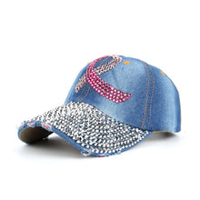 Load image into Gallery viewer, Women Breast Denim Cotton Baseball Cap