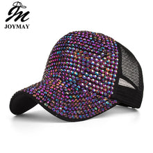 Load image into Gallery viewer, Summer season glitter wave mesh cap Woman Baseball Cap