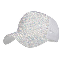 Load image into Gallery viewer, Summer season glitter wave mesh cap Woman Baseball Cap