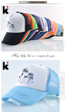 Load image into Gallery viewer, Mesh Baseball Cap Summer Caps