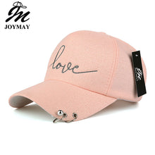 Load image into Gallery viewer, iron hoop bead on visor love Embroidery Baseball Cap