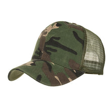 Load image into Gallery viewer, Camouflage Mesh Baseball Cap