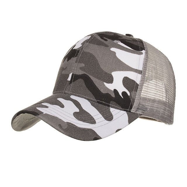 Camouflage Mesh Baseball Cap