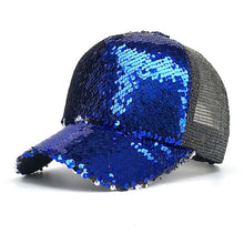 Load image into Gallery viewer, Woman favorite bling bling glitter Mesh Baseball Cap