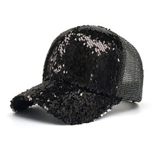 Load image into Gallery viewer, Woman favorite bling bling glitter Mesh Baseball Cap