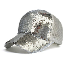 Load image into Gallery viewer, Woman favorite bling bling glitter Mesh Baseball Cap