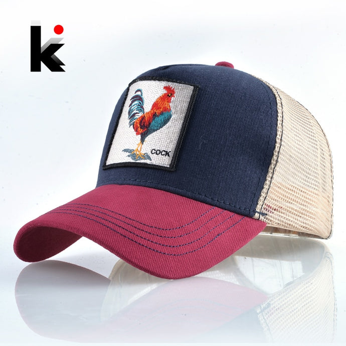 Top Fashion Baseball Cap Cock Embroidery