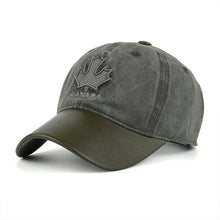 Load image into Gallery viewer, High quality Washed Cotton Adjustable Solid color Baseball Cap