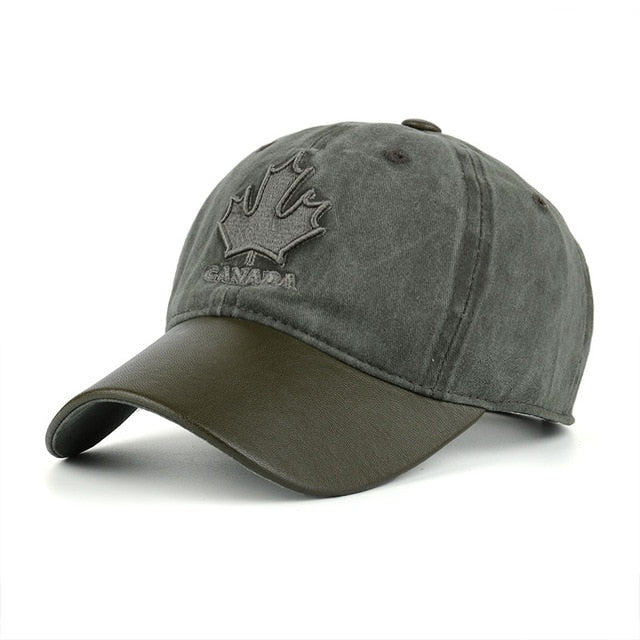 High quality Washed Cotton Adjustable Solid color Baseball Cap