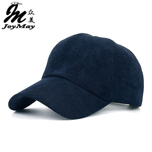 Solid Color Corduroy Winter Warm Baseball cap