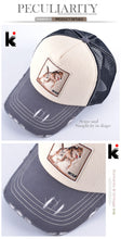 Load image into Gallery viewer, Unisex Patch Bones Wolf Embroidery Baseball Caps