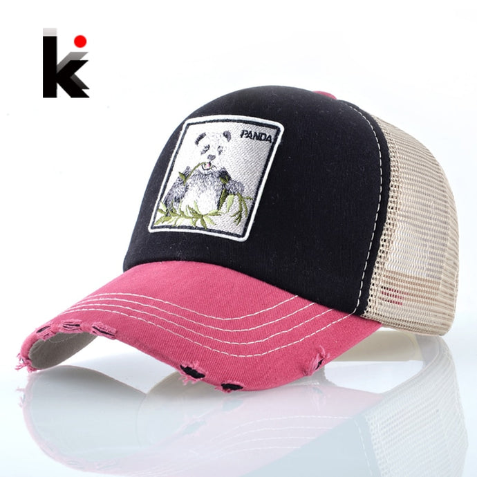 Panda Trucker Baseball Cap