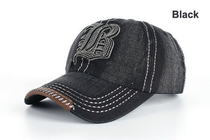 Embroidery Letter B Baseball Cap