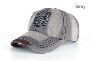 Embroidery Letter B Baseball Cap