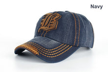 Load image into Gallery viewer, Embroidery Letter B Baseball Cap