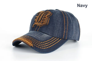 Embroidery Letter B Baseball Cap