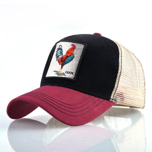 Fashion Animals Embroidery Baseball Caps