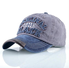 Load image into Gallery viewer, Washed Denim Baseball Cap Embroided