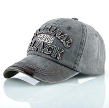 Load image into Gallery viewer, Washed Denim Baseball Cap Embroided