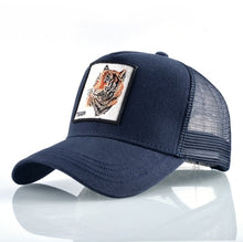 Load image into Gallery viewer, Baseball Cap Tiger Embroidery Patch Snap back