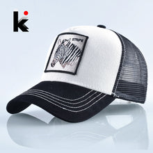 Load image into Gallery viewer, High Quality Zebra Embroidery Baseball Cap